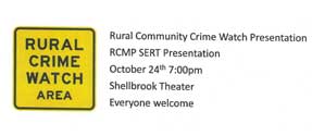 Permalink to: Rural Community Crime Watch Presentation