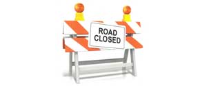 Permalink to: Two Road Closures due to High Water
